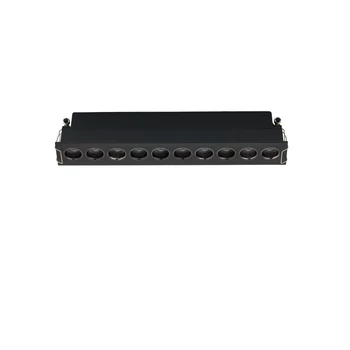 Spot incastrat NovaLuce CANON metal, negru, LED, 14W, 3000K, 806 Lm - NL-9695178