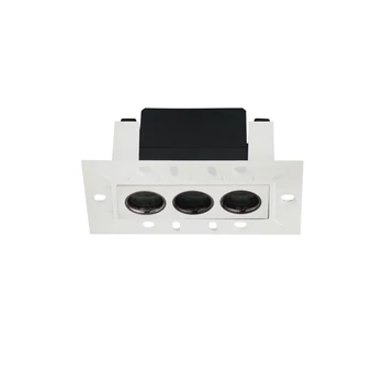 Spot incastrat NovaLuce CANON metal, alb, LED, 6W, 3000K, 310 Lm - NL-9695181