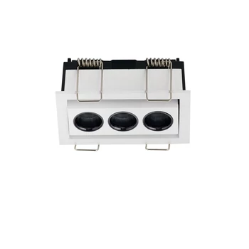 Spot incastrat NovaLuce CANON metal, alb, LED, 6W, 3000K, 310 Lm - NL-9695187