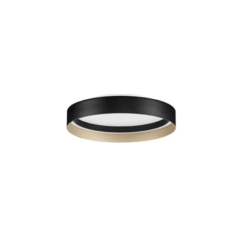Plafoniera NovaLuce LUMIA metal, silicon, negru, sampanie, LED, 49W, 2700-4000K, 2385 Lm - NL-9695193