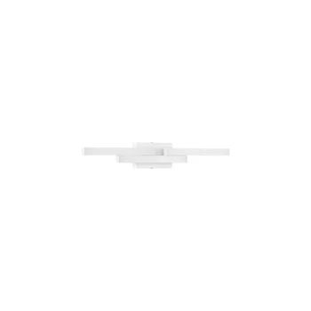 Aplica de perete pentru baie NovaLuce ATOM metal, acril, alb, LED, 14W, 1580lm, 4000K, IP44 - NL-9695268