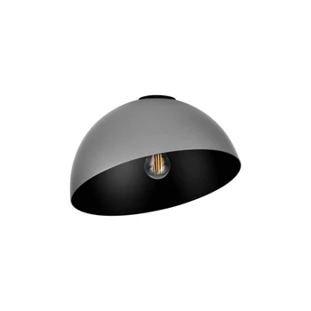 Plafoniera NovaLuce ONIA metal, negru, gri, E27 - NL-9695316