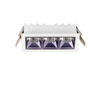 Spot incastrat NovaLuce AREA metal, alb, LED, 6W, 2700K, 465 Lm - NL-9844053