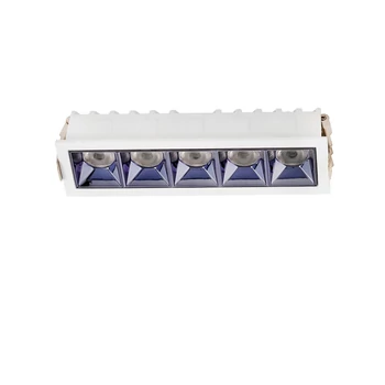 Spot incastrat NovaLuce AREA metal, alb, LED, 10W, 2700K, 669 Lm - NL-9844054