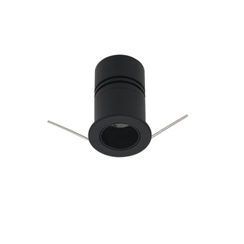 Spot incastrat NovaLuce LUCY metal, negru, LED, 3W, 3000K, 173 Lm - NL-9844060