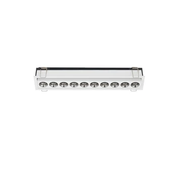 Spot incastrat NovaLuce GONO metal, alb, LED, 15W, 3000K, 818 Lm - NL-9844093