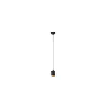 Pendul NovaLuce PONGO metal, negru, auriu, GU10 - 9911526