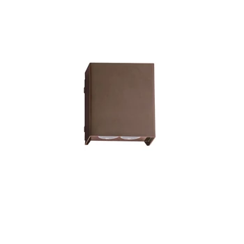 Aplica de perete exterioara NovaLuce ELIO metal, sticla, maro, LED, 12W, 1327lm, 3000K, IP65 - NL-9971475