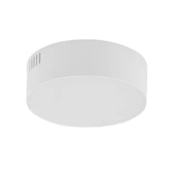 Plafoniera Nowodvorski LID ROUND plastic, alb, LED, 3000K, 15W, 1500lm - TL-10402