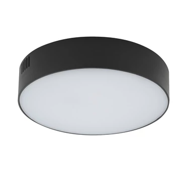 Plafoniera Nowodvorski LID ROUND plastic, negru, alb, LED, 3000K, 25W, 1600lm - TL-10407