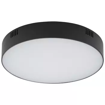 Plafoniera Nowodvorski LID ROUND plastic, negru, alb, LED, 4000K, 35W, 3000lm - TL-10417