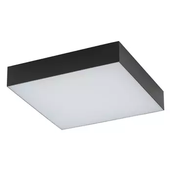 Plafoniera Nowodvorski LID SQUARE plastic, negru, alb, LED, 3000K, 35W, 2700lm - TL-10426