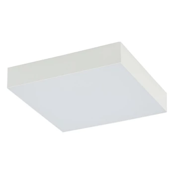 Plafoniera Nowodvorski LID SQUARE plastic, alb, LED, 4000K, 35W, 3400lm - TL-10431