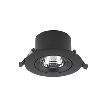 Spot incastrabil Nowodvorski EGINA plastic, negru, LED, 4000K, 5W, 350lm - TL-10550