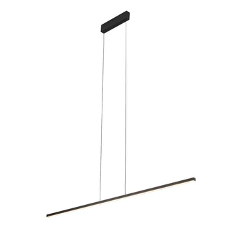 Pendul Nowodvorski BAR metal, plastic, negru, LED, 32W, 4000K, 1800Lm - 10848