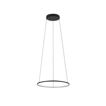 Pendul Nowodvorski CIRCOLO metal, negru, LED, 4000K, 18W, 600lm - 10863