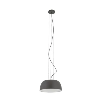 Pendul Nowodvorski SATELLITE metal, plastic, gri, alb, E27 - 11227