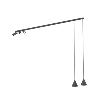 Plafoniera Nowodvorski FOURTY metal, negru, GU10 - 11448