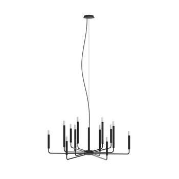 Pendul Nowodvorski ORTO metal, negru, E14 - 11462