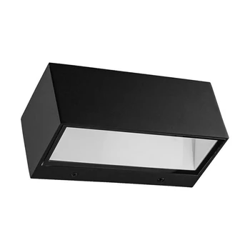 Aplica de perete exterioara Prezent TANUK metal, plastic, negru, alb, LED, 9W, 4000K, 820 Lm, IP54 - 31313