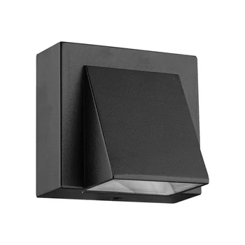 Aplica de perete exterioara Prezent NAUTIC metal, sticla, negru,LED, 3W, 4000K, 280 Lm, IP44 - 31314