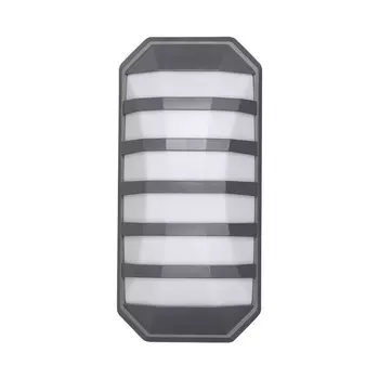 Aplica de perete exterioara Prezent BOLLA plastic, gri, alb, LED, 4000K, 20W, 1600lm, IP65 - 31656