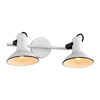 Spot Prezent ANDORA metal, alb, negru, E14 - 75474
