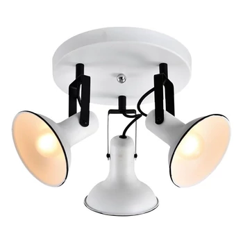 Spot Prezent ANDORA metal, alb, negru, E14 - 75475