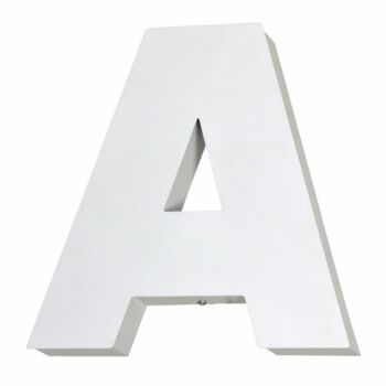LETTER -A- WHITE - Aldex-797S/A - Aplica de perete