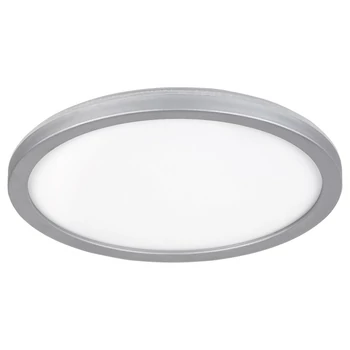 Plafoniera baie Rabalux LAMBERT LED 15W plastic argintiu cu abajur plastic albstil modern IP44 - 3358