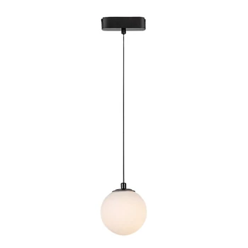 Corp pendul pentru sina magnetica Rabalux LITRACK metal, sticla, negru, alb, LED, 5W, 360Lm - 70131
