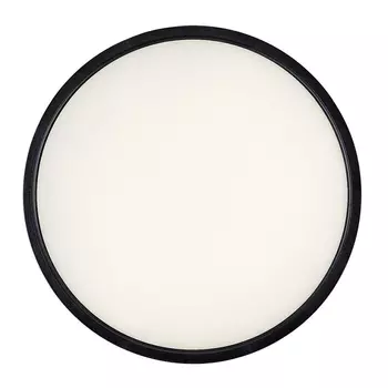 Plafoniera Rabalux PAULOS plastic, negru, alb, LED, 4000K, 24W, 1850lm - 71072