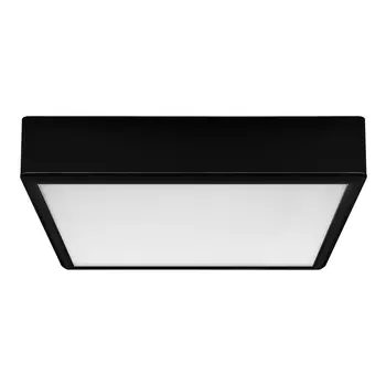 Plafoniera Rabalux LAURI plastic, negru, alb, LED, 3000K-4000K-6000K, 22W, 2100lm - 71247