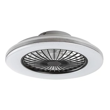 Plafoniera cu ventilator Rabalux DALFON2 metal, plastic, negru, alb, LED, 48W, 3100lm, 3000K-6500K - 71330