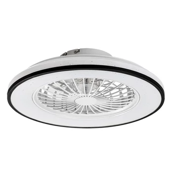 Plafoniera cu ventilator Rabalux DALFON2 metal, plastic, negru, alb, LED, 48W, 2800lm, 3000K-6500K - 71331