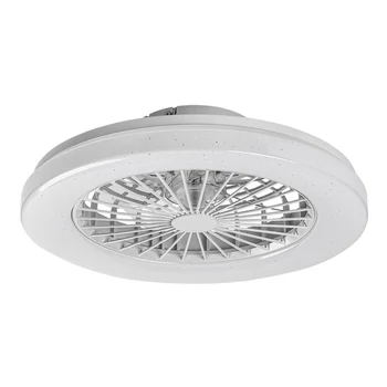 Plafoniera cu ventilator Rabalux DALFON2 metal, plastic, alb, LED, 48W, 3500lm, 3000K-6500K - 71333