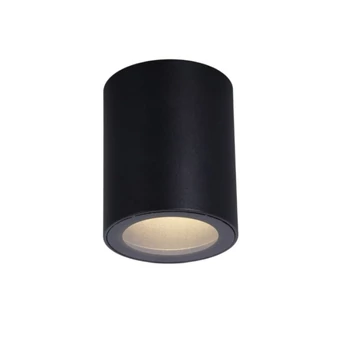 Plafoniera Rabalux KOVEN metal, sticla, negru, transparent, GU10, IP44 - 71342