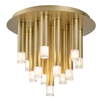 Plafoniera Rabalux RAMIRA metal, acril, aur, transparent, G9 - 71355