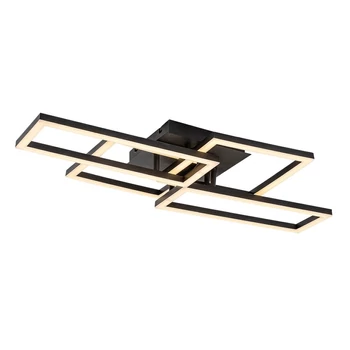 Plafoniera Rabalux DRUSUS metal, plastic, negru, alb, LED, 40W, 3000-6500K, 3050Lm - 71389