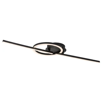 Plafoniera Rabalux TWISTERRA metal, plastic, negru, alb, LED, 24W, 4000K, 1800Lm - 71395