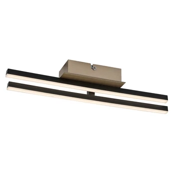 Plafoniera Rabalux DEMIR metal, plastic, negru, aur, alb, LED, 16W, 4000K, 1200Lm - 71396