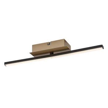 Plafoniera Rabalux DEMIR metal, plastic, negru, aur, alb, LED, 8W, 4000K, 840Lm - 71397