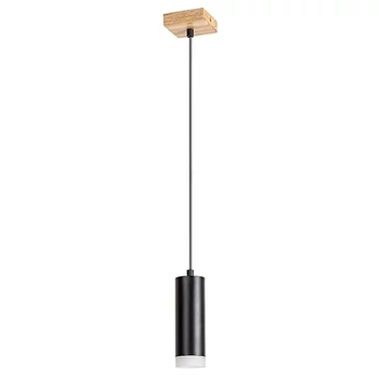 Pendul Rabalux TORAS lemn, metal, negru, GU10 - Rabalux-72121