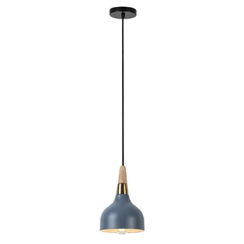 Pendul Rabalux DRUSILLA metal, lemn, negru, maro, gri, E27 - 72135