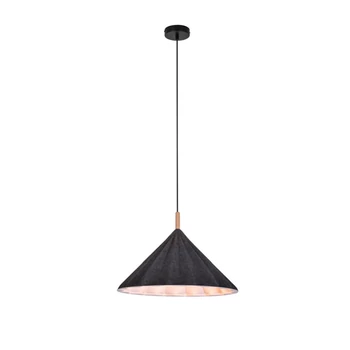 Pendul Rabalux LINAVO metal, fetru, negru, gri, E27 - 72164