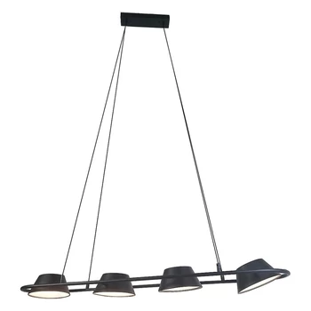 Pendul Rabalux ODISS metal, plastic, negru, alb, LED, 3000K, 36W, 1850lm - 72218