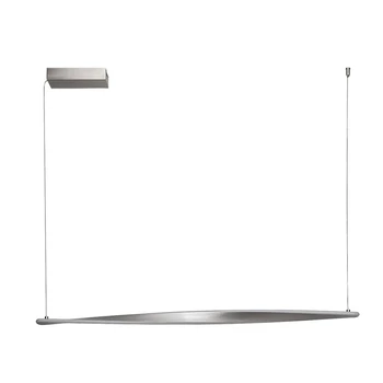 Pendul Rabalux ELVIO metal, plastic, crom, alb, LED, 28W, 2150lm, 3000K - 72234