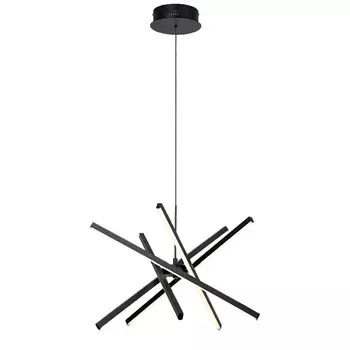 Pendul Rabalux MATILDE metal, plastic, negru, alb, LED, 4000K, 48W, 1500lm - 72267