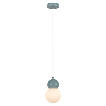 Pendul Rabalux GELLIA metal, sticla, albastru, alb, G9 - 72279