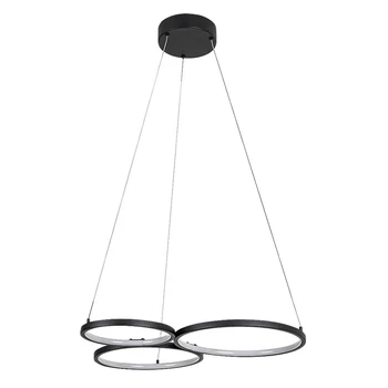 Pendul Rabalux FORMAND metal, plastic, negru, alb, LED, 38W, 1100lm, 3000K - 72297